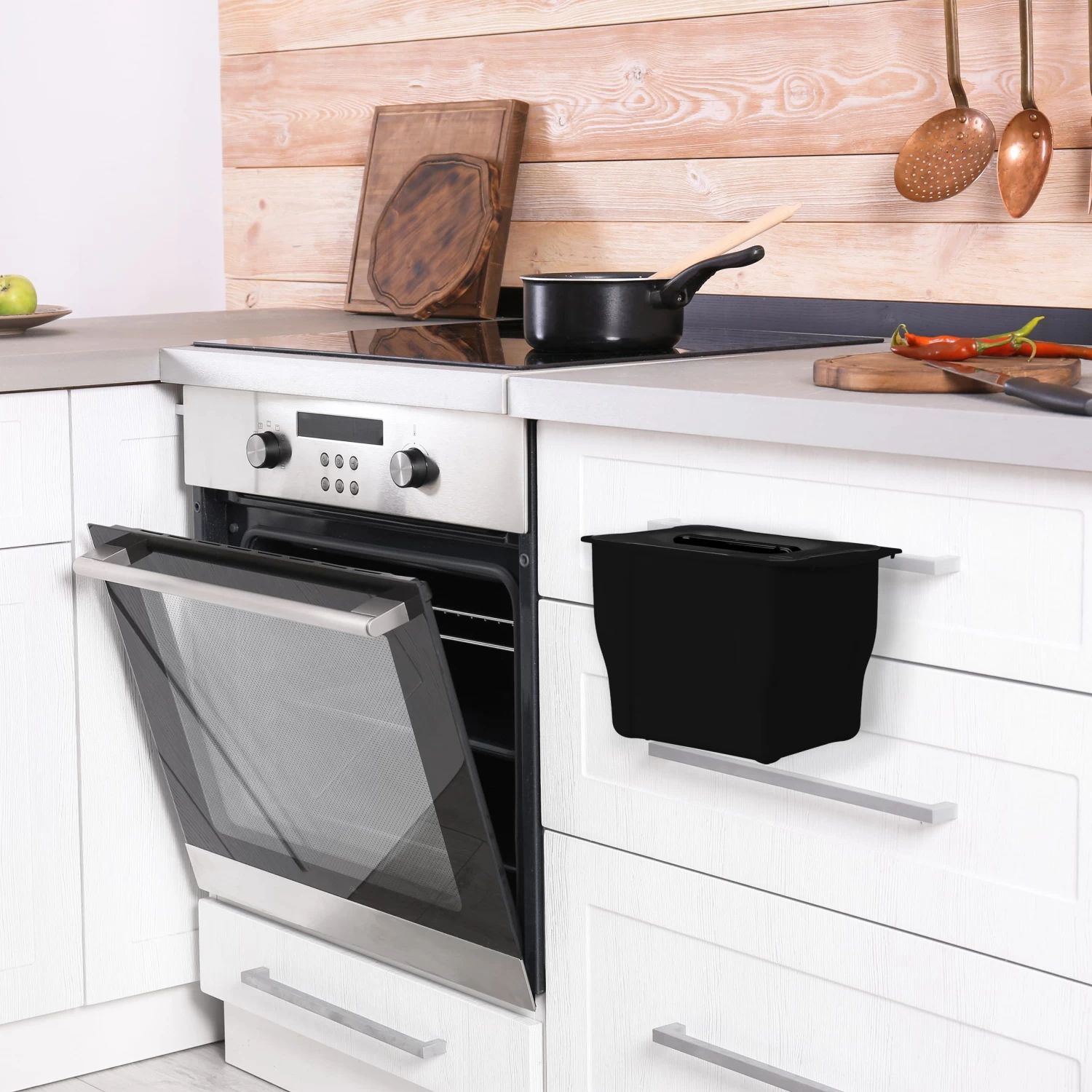 Biomülleimer In Schwarz - 5 Liter 4 Biomülleimer In Schwarz - 5 Liter – Bild 2