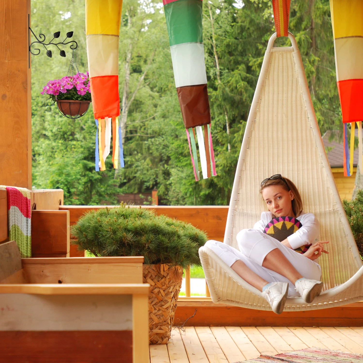 Blumenhaken Blätter In Schwarz 4 Blumenhaken Blätter In Schwarz – Bild 2