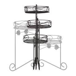 Blumenständer 3 Ablagen In Schwarz 15 Blumenständer 3 Ablagen In Schwarz -Petromax Store relaxdays blumenstander 3 ablagen in schwarz 5