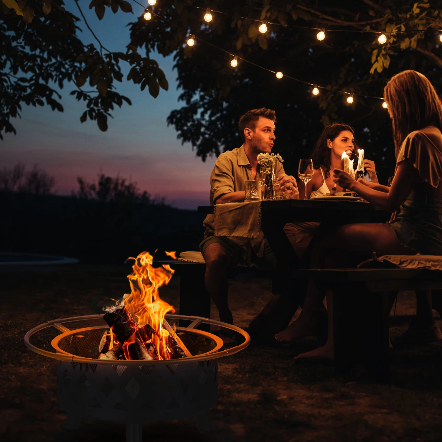 Feuerschale In Bronze - (H)53 X Ø 76 Cm 5 Feuerschale In Bronze - (H)53 X Ø 76 Cm – Bild 3