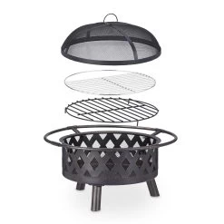 Feuerschale In Bronze - (H)53 X Ø 76 Cm 15 Feuerschale In Bronze - (H)53 X Ø 76 Cm -Petromax Store relaxdays feuerschale in bronze h 53 x o 76 cm 5