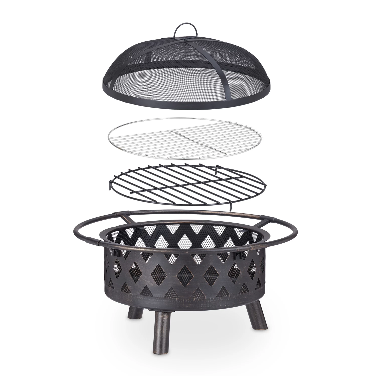 Feuerschale In Bronze - (H)53 X Ø 76 Cm 8 Feuerschale In Bronze - (H)53 X Ø 76 Cm – Bild 6