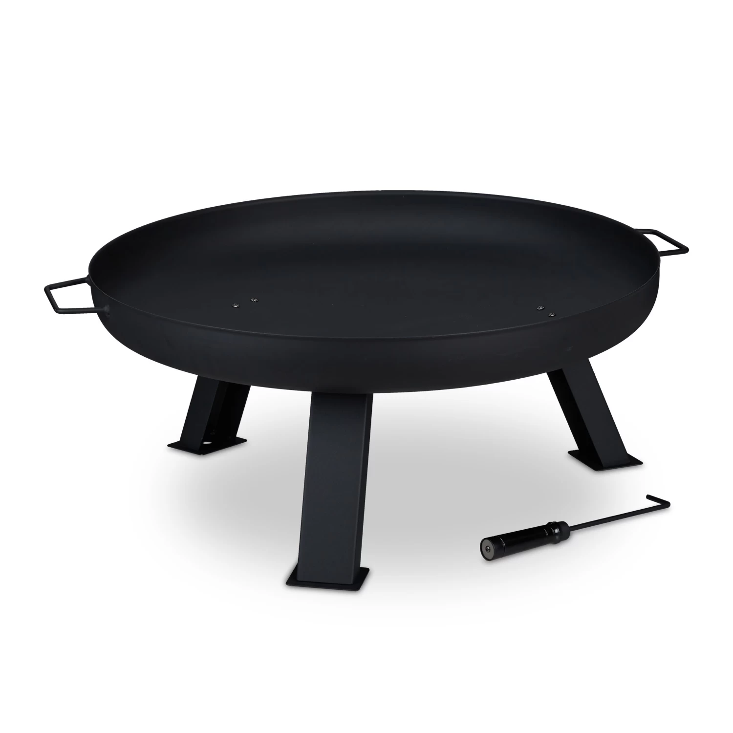 Feuerschale In Schwarz - Ø 80 Cm 3 Feuerschale In Schwarz - Ø 80 Cm