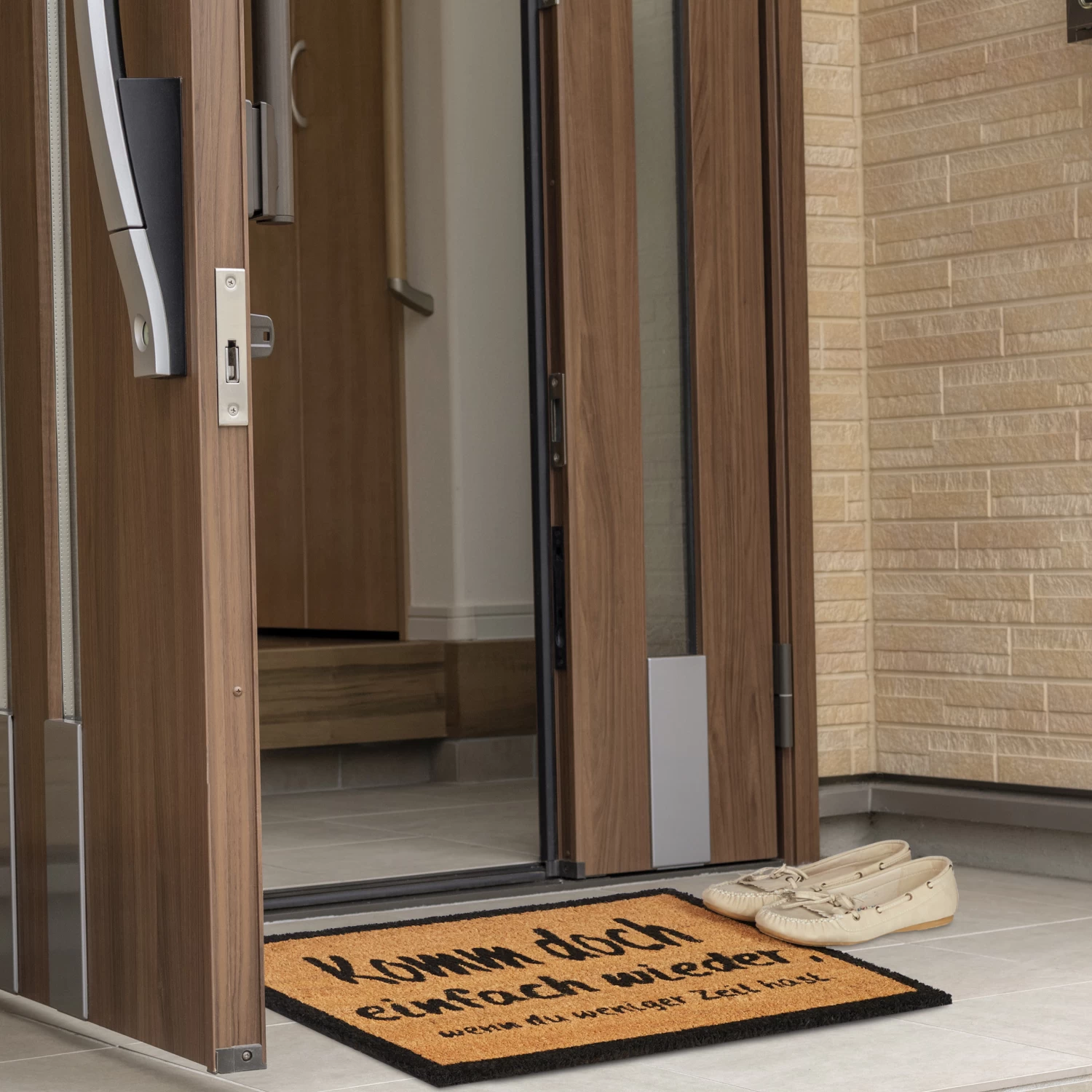 Fußmatte Komm Wieder In Natur/Schwarz - 40 X 60 Cm 5 Fußmatte Komm Wieder In Natur/Schwarz - 40 X 60 Cm – Bild 3