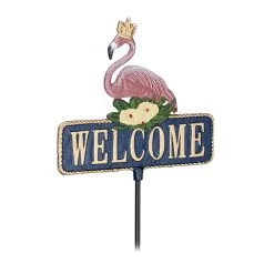Gartenstecker "Welcome" In Bunt - (B)26,5 X (H)92 Cm -Petromax Store relaxdays gartenstecker welcome in bunt b 26 5 x h 92 cm 7