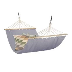 Hängematte In Grau - (B)260 X (T)100 Cm 17 Hängematte In Grau - (B)260 X (T)100 Cm -Petromax Store relaxdays hangematte in grau b 260 x t 100 cm 7