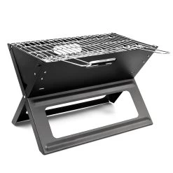 Klappgrill In Schwarz - (B)30 X (H)30,5 X (T)45,5 Cm