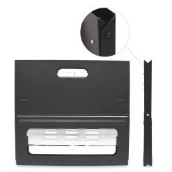 Klappgrill In Schwarz - (B)30 X (H)30,5 X (T)45,5 Cm -Petromax Store relaxdays klappgrill in schwarz b 30 x h 30 5 x t 45 5 cm 3