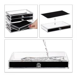 Kosmetikorganizer Organizer In Schwarz 14 Kosmetikorganizer Organizer In Schwarz -Petromax Store relaxdays kosmetikorganizer organizer in schwarz 5