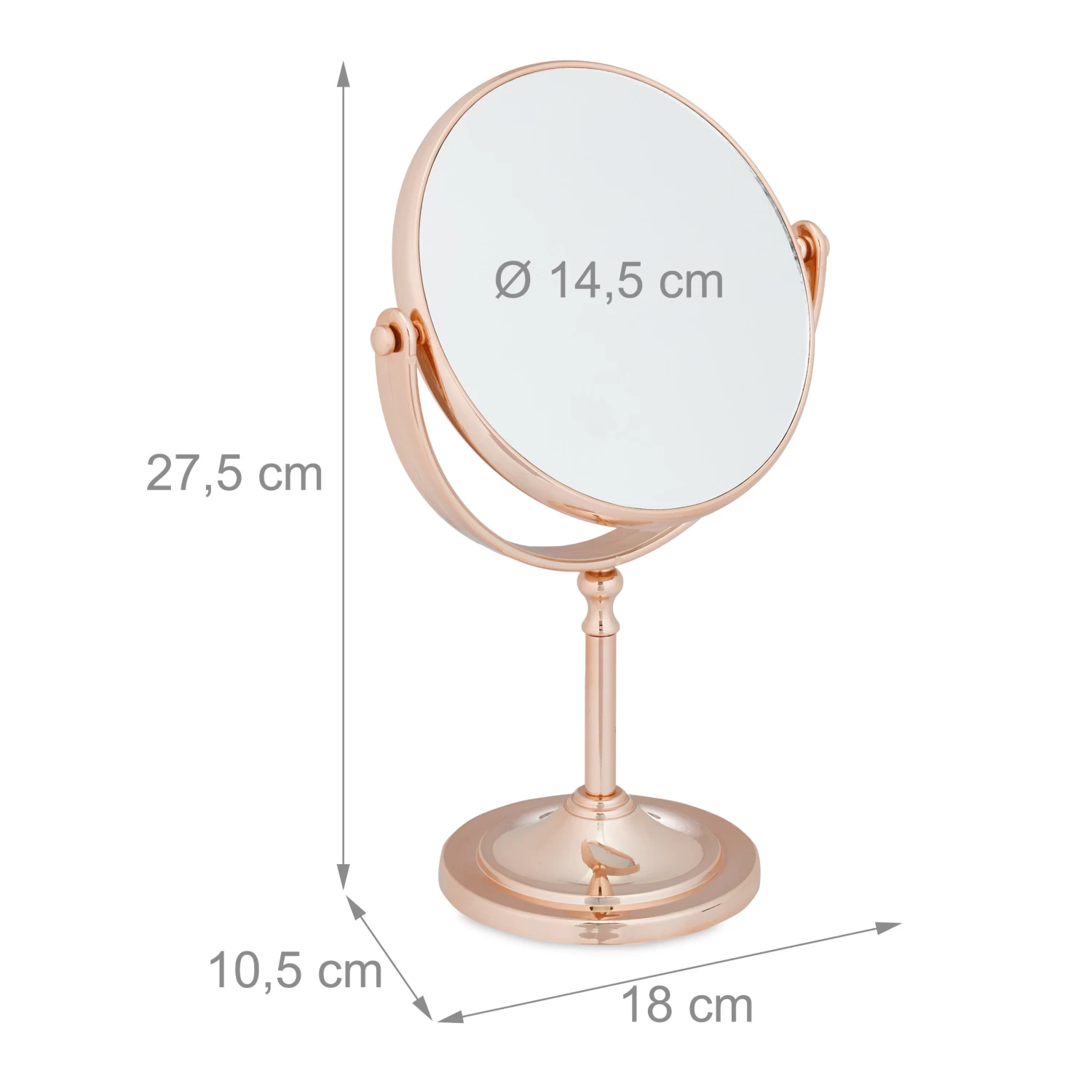 Kosmetikspiegel In Kupfer 6 Kosmetikspiegel In Kupfer – Bild 4