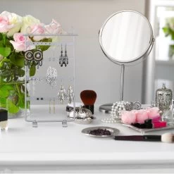 Ohrringhalter In Silber - (B)16,5 X (H)30,5 X (T)6,5 Cm -Petromax Store relaxdays ohrringhalter in silber b 16 5 x h 30 5 x t 6 5 cm 4