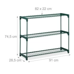 Pflanzenregal In Grün - (B)91 X (H)74,5 X (T)28,5 Cm -Petromax Store relaxdays pflanzenregal in grun b 91 x h 74 5 x t 28 5 cm 3