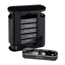 Pillendose In Schwarz