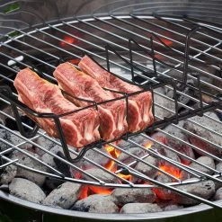 Rippchenhalter In Schwarz -Petromax Store relaxdays rippchenhalter in schwarz 4