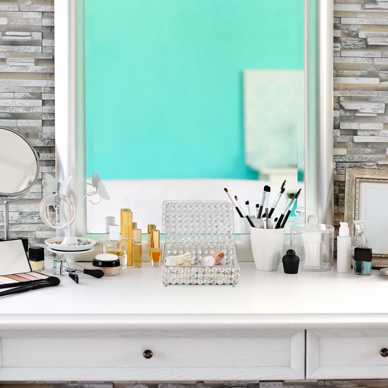 Schmuckdose In Silber 4 Schmuckdose In Silber – Bild 2