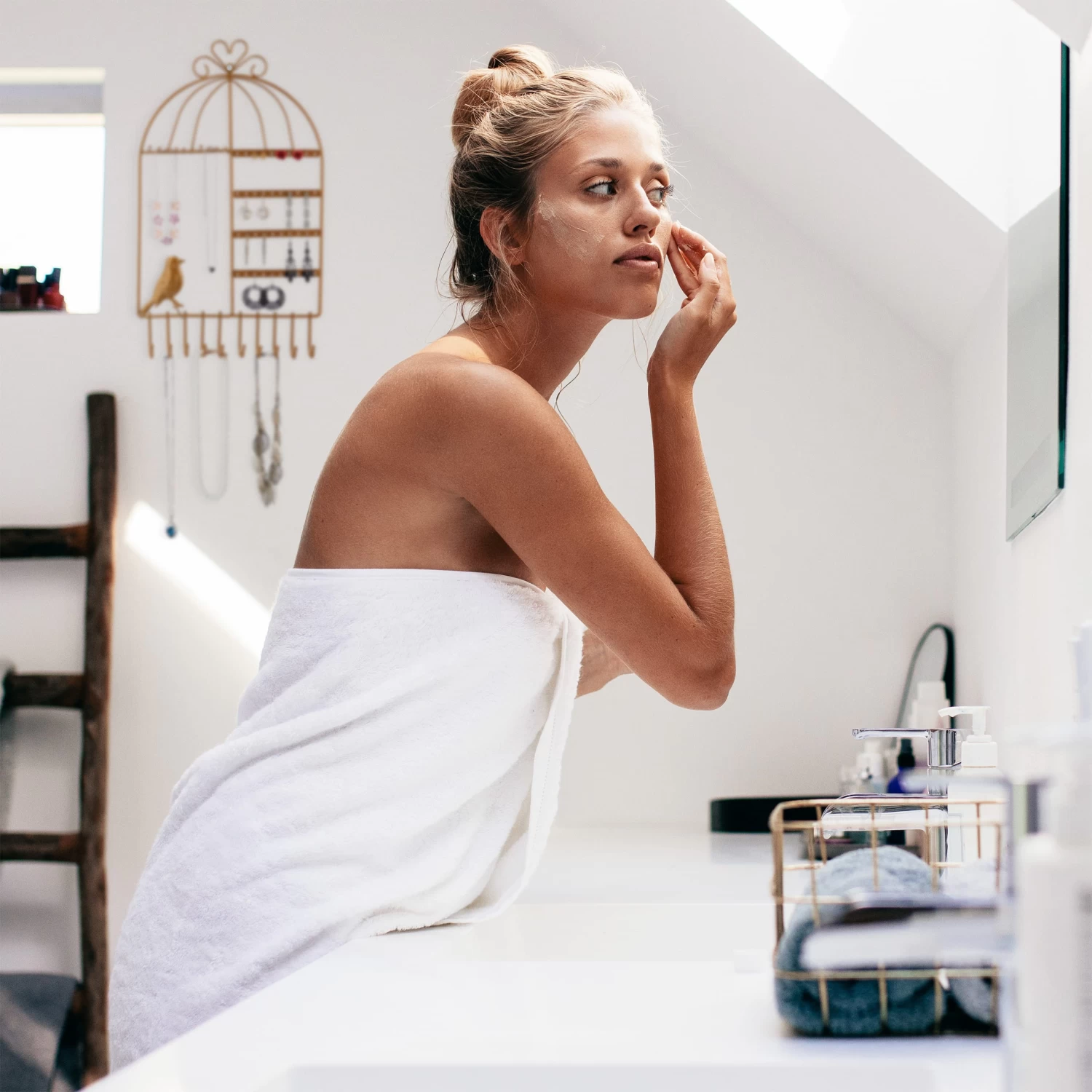 Schmuckhalter In Gold - (B)25,5x (H)44,5 X (T)4,5 Cm 5 Schmuckhalter In Gold - (B)25,5x (H)44,5 X (T)4,5 Cm – Bild 3