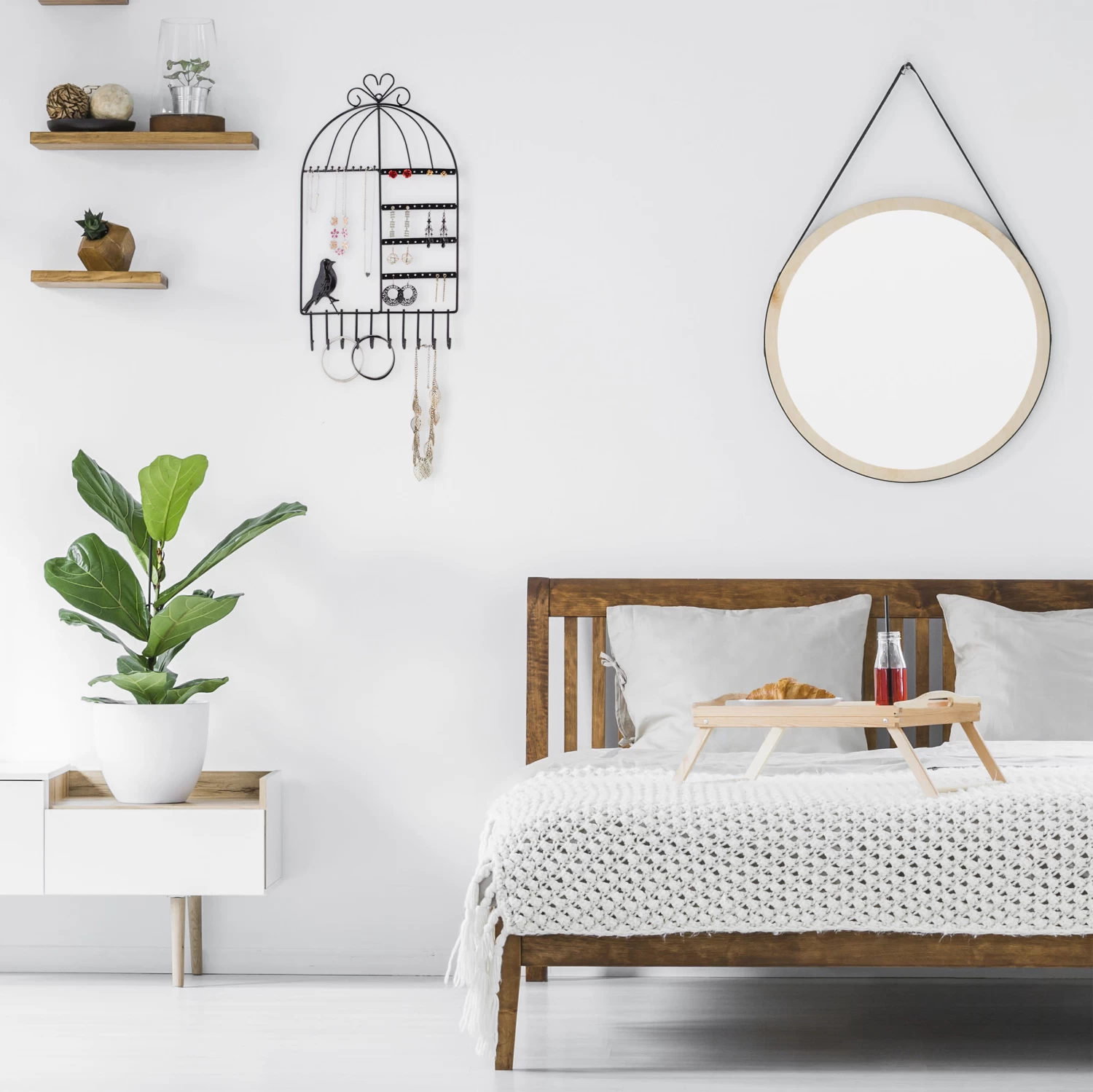 Schmuckhalter In Gold - (B)25,5x (H)44,5 X (T)4,5 Cm 7 Schmuckhalter In Gold - (B)25,5x (H)44,5 X (T)4,5 Cm – Bild 5