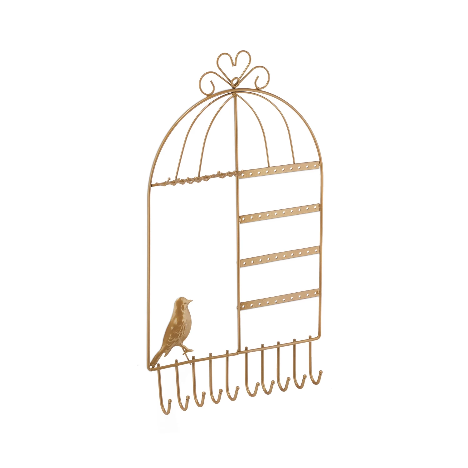 Schmuckhalter In Gold - (B)25,5x (H)44,5 X (T)4,5 Cm 3 Schmuckhalter In Gold - (B)25,5x (H)44,5 X (T)4,5 Cm