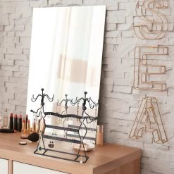 Schmuckständer In Schwarz - (B)35 X (H)33 X (T)13 Cm -Petromax Store relaxdays schmuckstander in schwarz b 35 x h 33 x t 13 cm 4