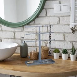 Schmuckständer In Silber - (B)31 X (H)40 X (T)11 Cm -Petromax Store relaxdays schmuckstander in silber b 31 x h 40 x t 11 cm 4