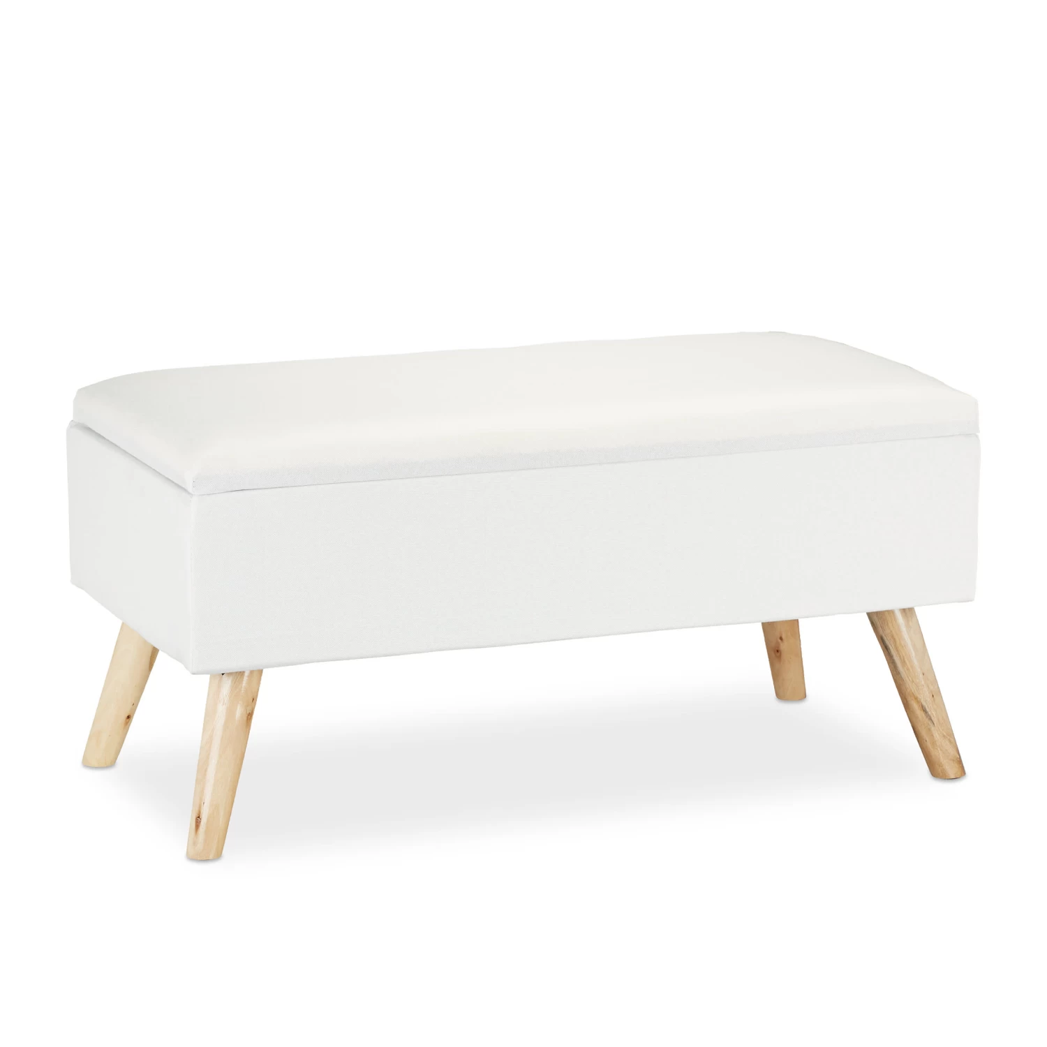 Sitzbank In Weiß - (B)79,5x (H)39,5 X (T)39,5 Cm 3 Sitzbank In Weiß - (B)79,5x (H)39,5 X (T)39,5 Cm