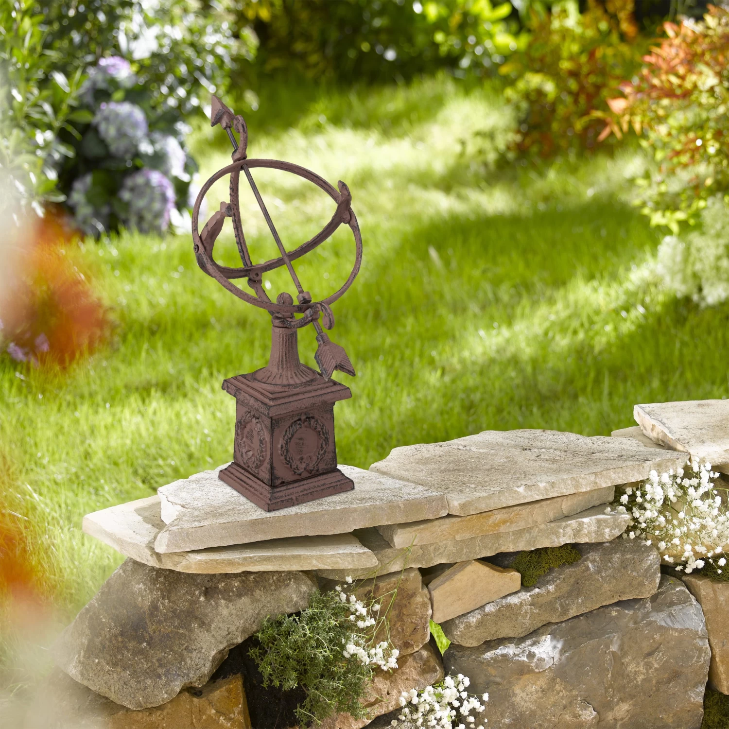 Sonnenuhr In Braun 4 Sonnenuhr In Braun – Bild 2
