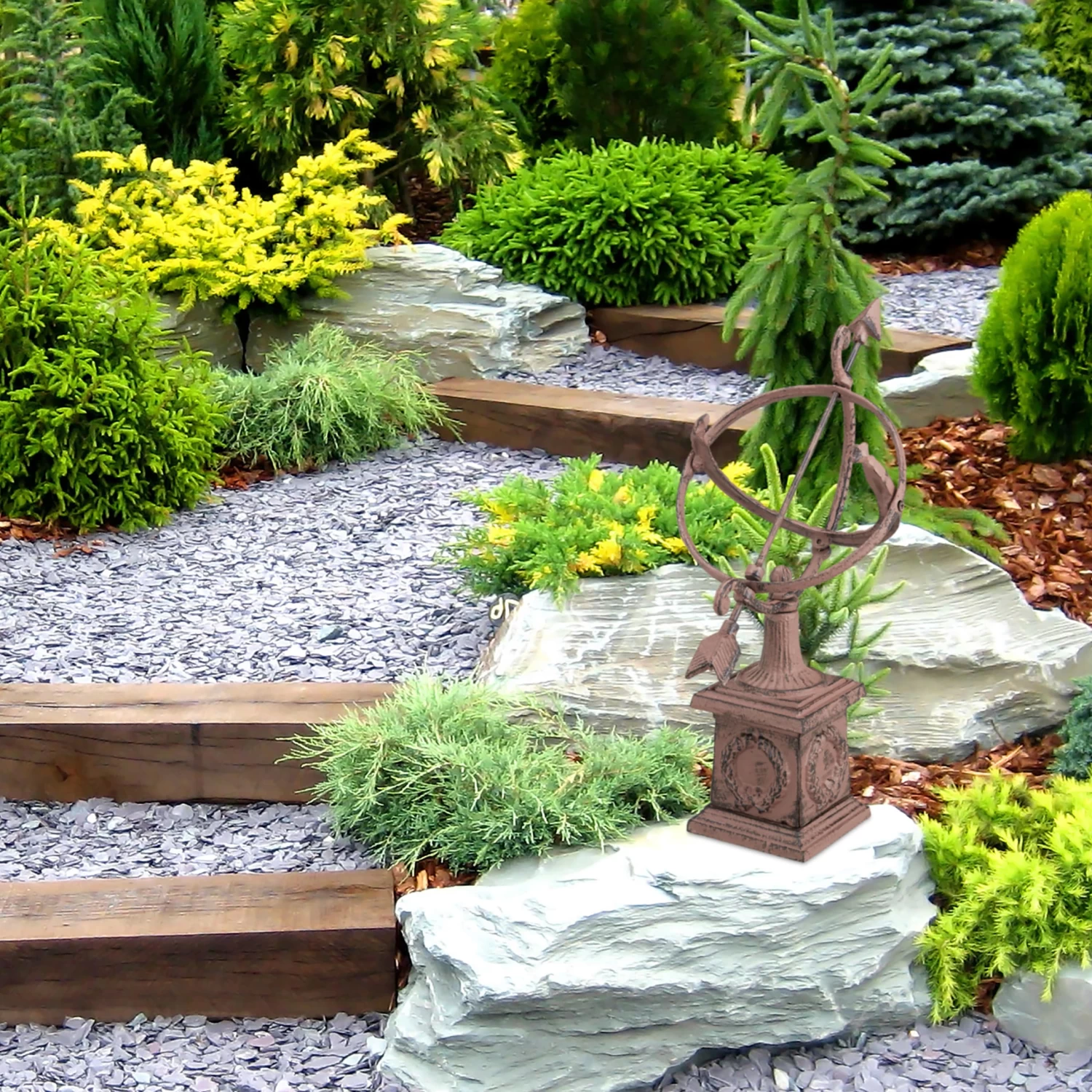 Sonnenuhr In Braun 7 Sonnenuhr In Braun – Bild 5