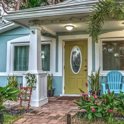 Türglocke In Weiß/ Blau -Petromax Store relaxdays turglocke in weiss blau 4