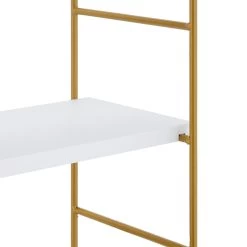 Wandregal In Weiß/ Gold - (B)60 X (H)60 X (T)15 Cm -Petromax Store relaxdays wandregal in weiss gold b 60 x h 60 x t 15 cm 6