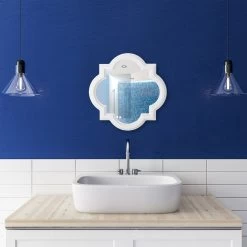 Wandspiegel In Silber - Ø 39,5 Cm -Petromax Store relaxdays wandspiegel in silber o 39 5 cm 2