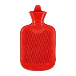Wärmflasche In Rot - 1 L