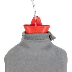 Wärmflasche Mit Bezug In Grau/Rot - 1,5 L -Petromax Store relaxdays warmflasche mit bezug in grau rot 1 5 l 5