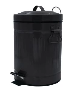 RIDDER Kosmetikeimer, Abfalleimer Pumba 5 Liter Schwarz