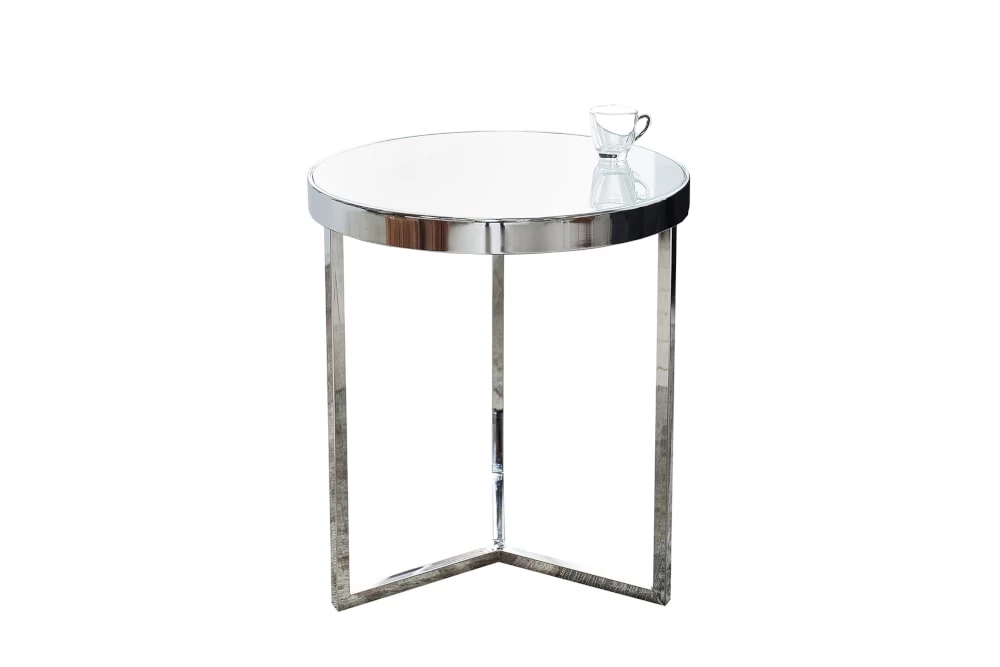 Beistelltisch ASTRO In Weiß / Silber - 45 X 50 X 45cm 10 Beistelltisch ASTRO In Weiß / Silber - 45 X 50 X 45cm – Bild 8