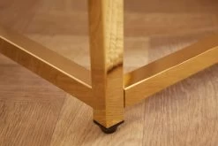 Beistelltisch ELEGANCE In Weiß / Gold - 40 X 55 X 40cm -Petromax Store riess ambiente de beistelltisch elegance in weiss gold 40 x 55 x 40cm 7