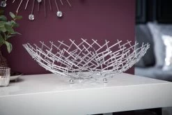 Dekoschale STRUCTURE In Silber - 45 X 15 X 45cm 15 Dekoschale STRUCTURE In Silber - 45 X 15 X 45cm -Petromax Store riess ambiente de dekoschale structure in silber 45 x 15 x 45cm 4