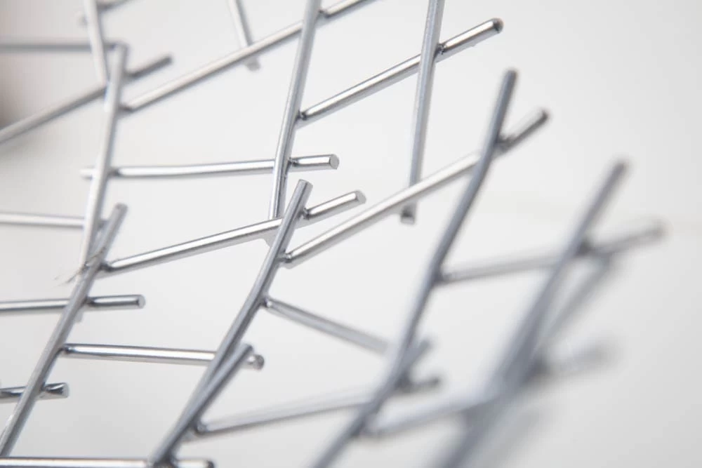 Dekoschale STRUCTURE In Silber - 45 X 15 X 45cm 9 Dekoschale STRUCTURE In Silber - 45 X 15 X 45cm – Bild 7