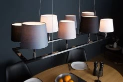 Hängeleuchte LEVELS In Schwarz / Grau / Weiß - 100 X 100 X 30cm 14 Hängeleuchte LEVELS In Schwarz / Grau / Weiß - 100 X 100 X 30cm -Petromax Store riess ambiente de hangeleuchte levels in schwarz grau weiss 100 x 100 x 30cm 2