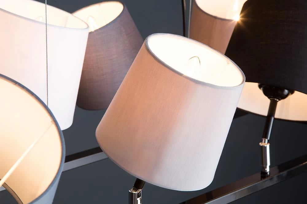 Hängeleuchte LEVELS In Schwarz / Grau / Weiß - 100 X 100 X 30cm 9 Hängeleuchte LEVELS In Schwarz / Grau / Weiß - 100 X 100 X 30cm – Bild 7