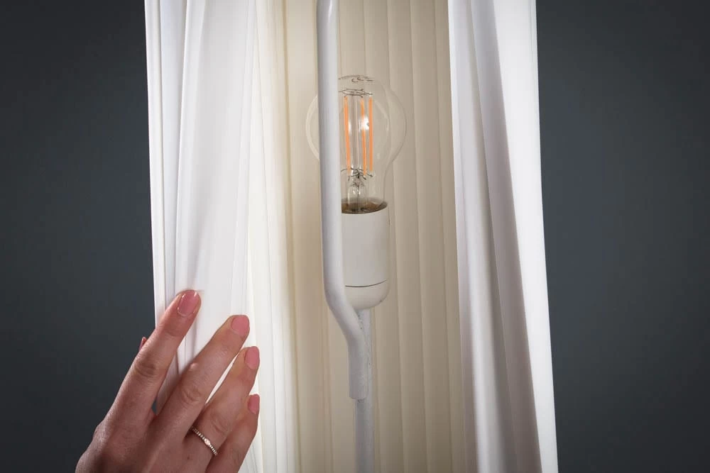 Stehlampe PARIS In Weiß - 15 X 120 X 15cm 8 Stehlampe PARIS In Weiß - 15 X 120 X 15cm – Bild 6