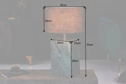 Tischleuchte NOBLE In Grün - 35 X 55 X 35cm -Petromax Store riess ambiente de tischleuchte noble in grun 35 x 55 x 35cm 9