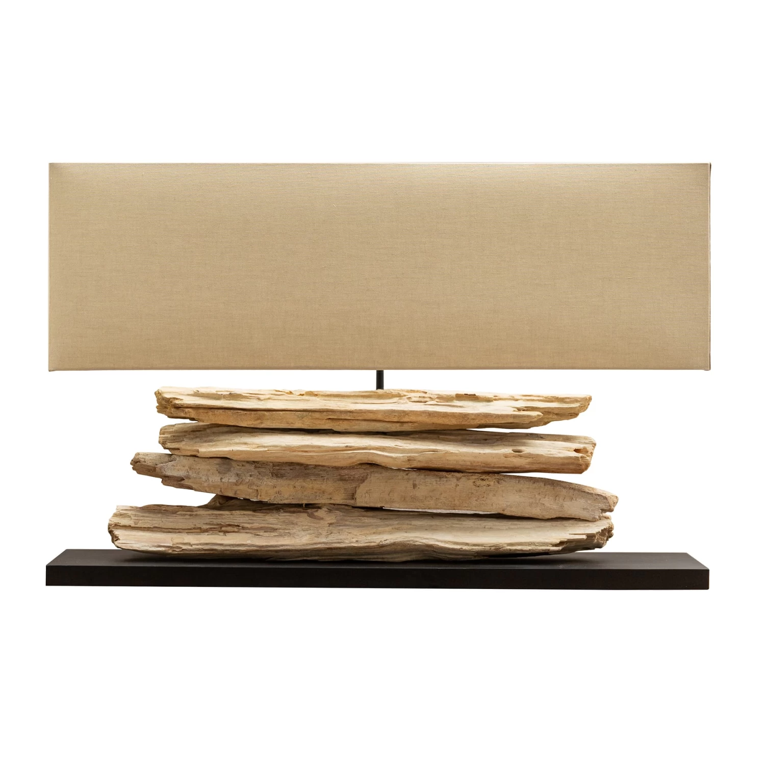 Tischleuchte RIVERINE In Beige - 80 X 51 X 20cm 3 Tischleuchte RIVERINE In Beige - 80 X 51 X 20cm