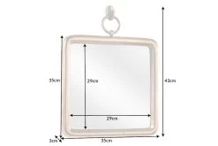 Wandspiegel PORTRAIT In Gold - 35 X 43 X 3cm 20 Wandspiegel PORTRAIT In Gold - 35 X 43 X 3cm -Petromax Store riess ambiente de wandspiegel portrait in gold 35 x 43 x 3cm 8