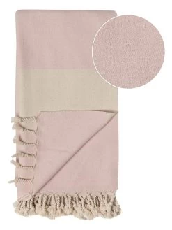 Hamamtuch "Dimand" In Rosa - (L)180 X (B)100 Cm