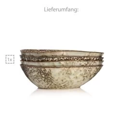 4-tlg. Salatschalen Set Pompei In Braun 10 4-tlg. Salatschalen Set Pompei In Braun -Petromax Store sanger 4 tlg salatschalen set pompei in braun 3