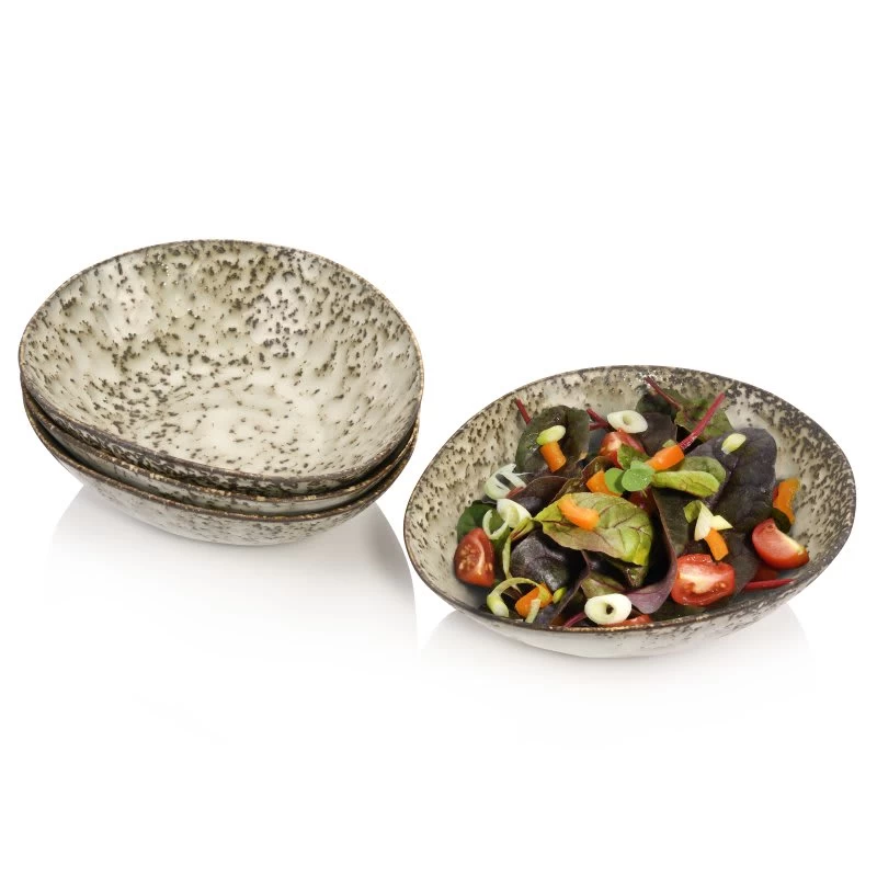 4-tlg. Salatschalen Set Pompei In Braun 3 4-tlg. Salatschalen Set Pompei In Braun