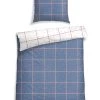 Schiesser Renforcé-Bettwäsche-Set "Kitty" In Blau/ Weiß -Petromax Store schiesser renforce bettwasche set kitty in blau weiss