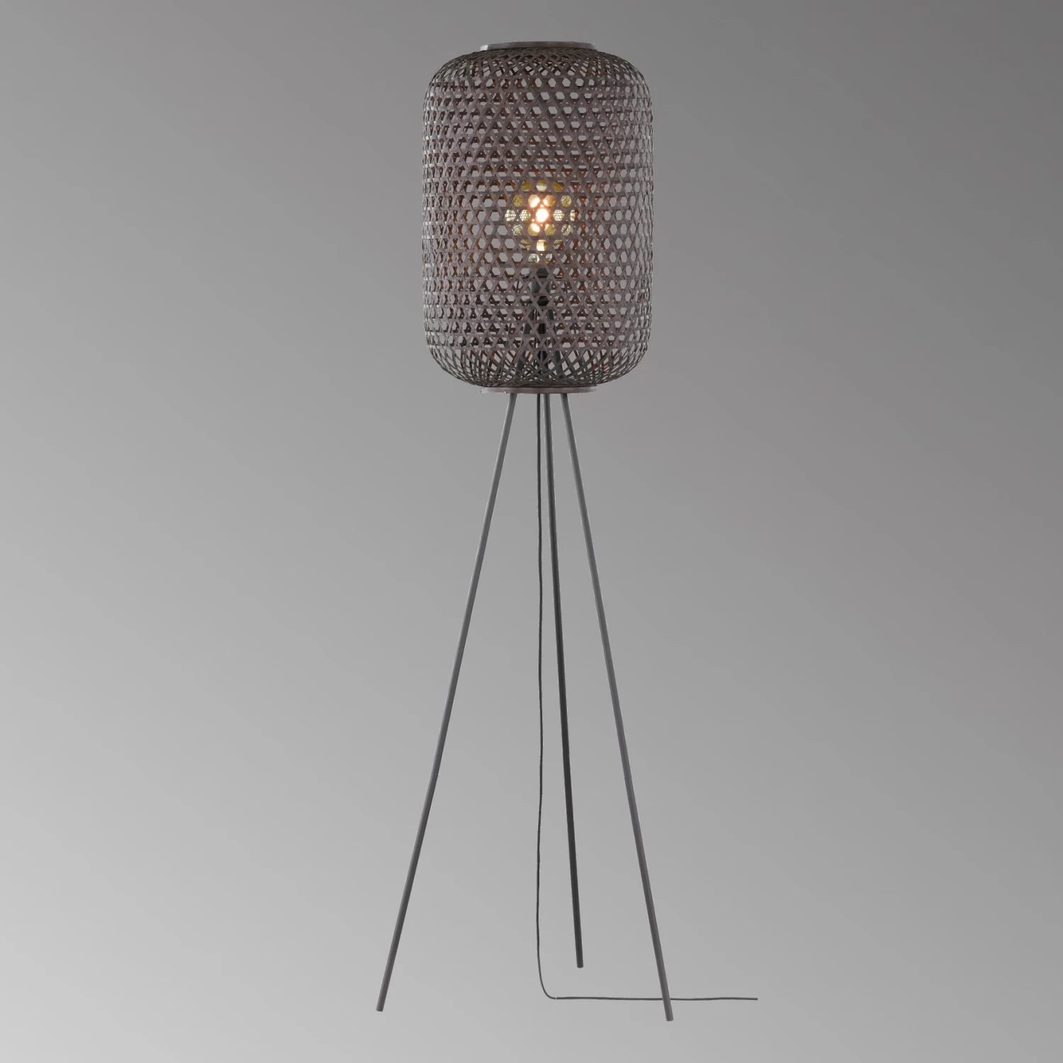 Stehleuchte Calla In Schwarz - (H) 165 Cm X Ø 40 Cm 7 Stehleuchte Calla In Schwarz - (H) 165 Cm X Ø 40 Cm – Bild 5