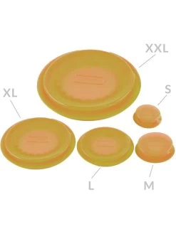 Silikomart Silikon-Frischhaltedeckel "XXL" In Orange - Ø 16 Cm