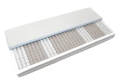 7-Zonen Taschenfederkernmatratze "Classic" In Weiß - H2 (bis 80 Kg)